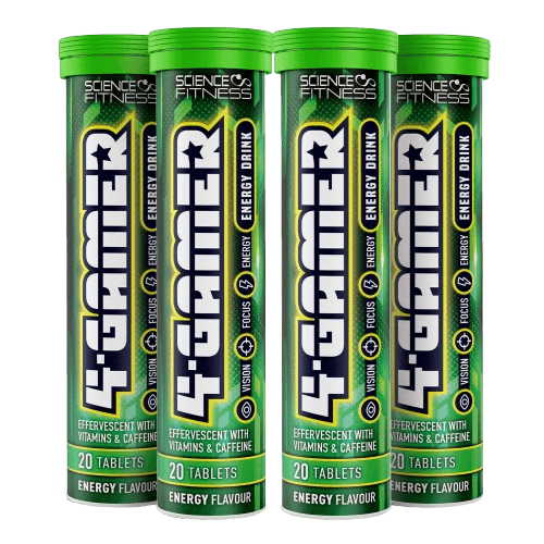 Science Fitness 4Gamer focus + reaction supplement